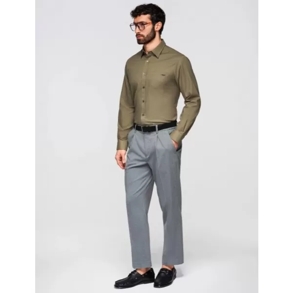  Herrenhemd OMBRE K695 OLIVE 
