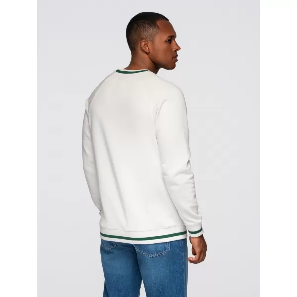  Herren-Sweatshirt OMBRE OM-SSNZ-0244 WEIß 