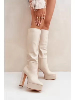 Damenstiefel BOTO FELILORN 35100 BEIGE