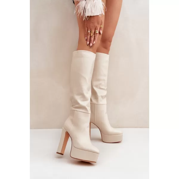  Damenstiefel BOTO FELILORN 35100 BEIGE 