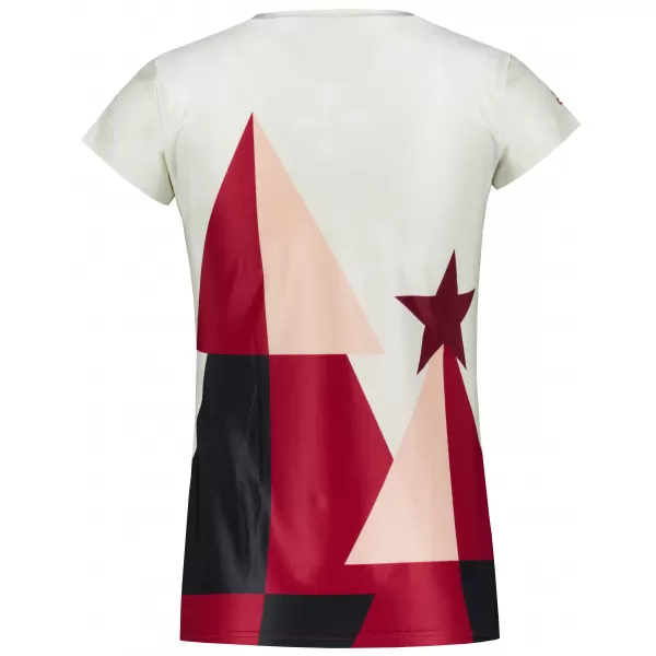  Premium-Weihnachts-T-Shirt für Damen ALTISPORT VOJ/ALWVN11TR06 CREMIG 