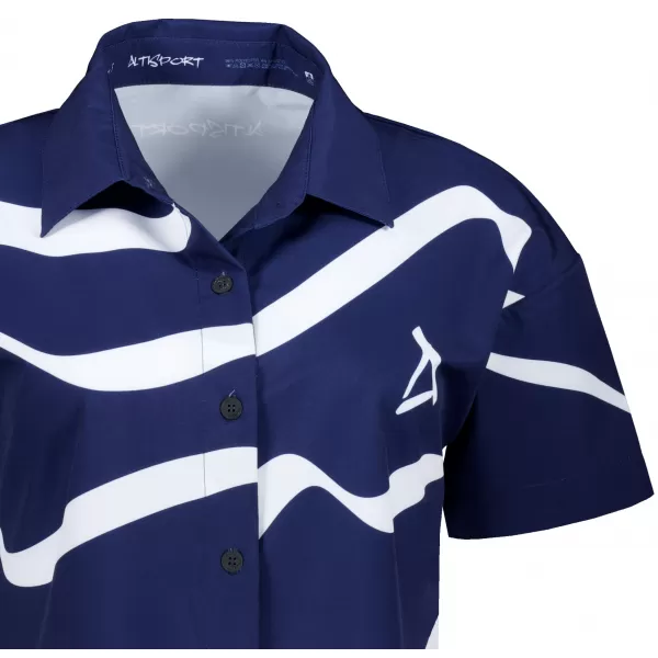  Premium-Shirt für Damen ALTISPORT VOJ/ALW088KOS01 DUNKELBLAU 