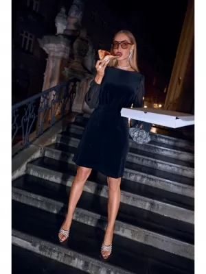 Kleid MOE M886 SCHWARZ