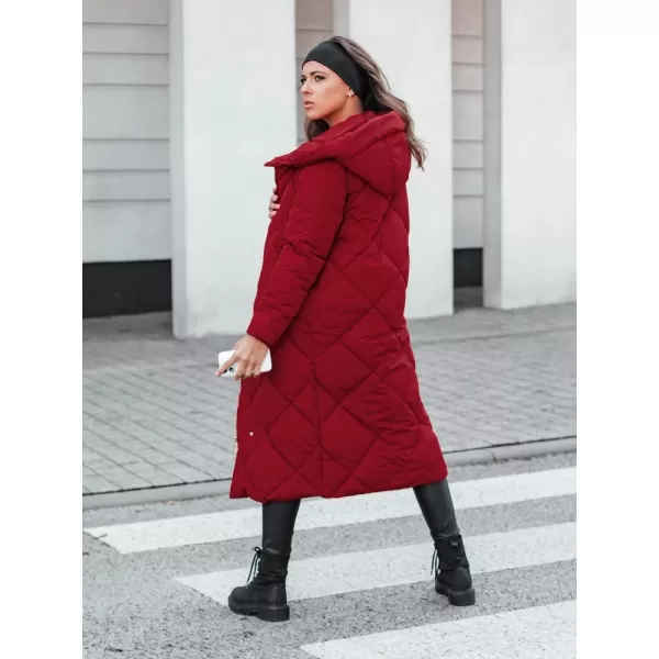  Damenmantel DSTREET TY5479 BURGUND 