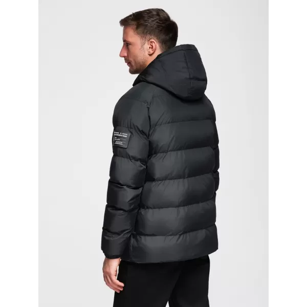  Herrenjacke OMBRE OM-JAHP-0302 SCHWARZ 