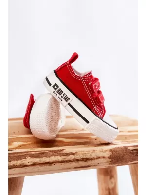 Kinder-Sneaker BIG STAR KK374076 ROT Big Star Shoes