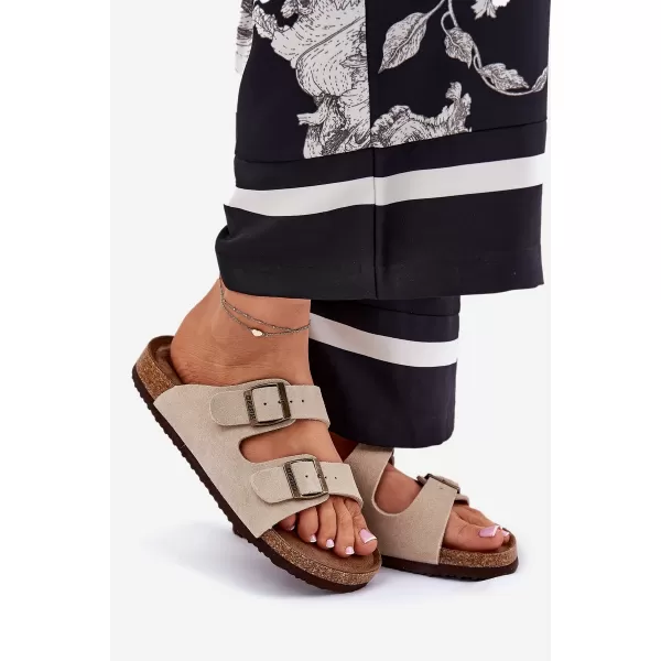  Damenhausschuhe BIG STAR RR274A391 BEIGE Big Star Shoes 