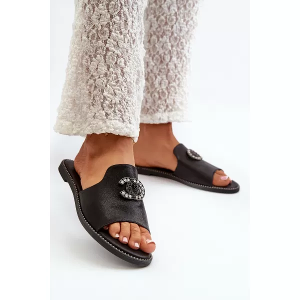  Damen-Flip-Flops S.BARSKI KV27-050 SCHWARZ 