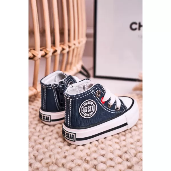  Kinder-Sneaker BIG STAR HH374189 NAVY Big Star Shoes 