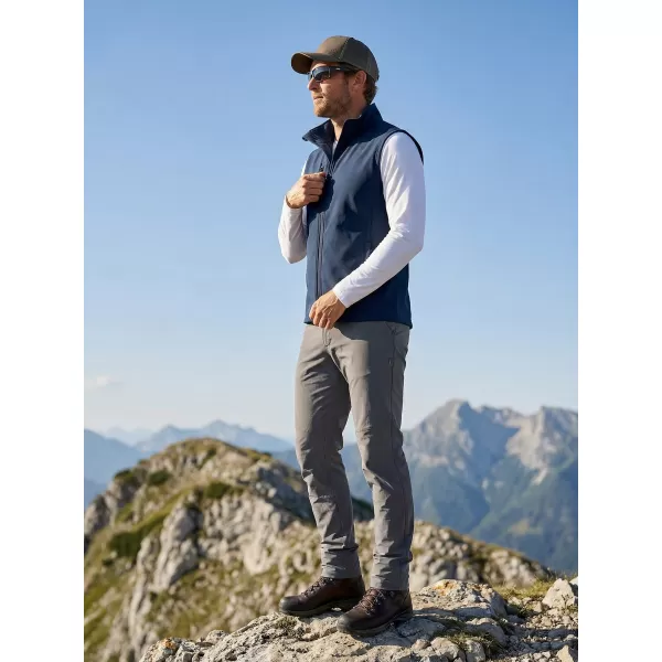  Herren-Softshellweste ALTISPORT NoPrint NP/ALM865 MARINEBLAU 