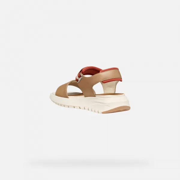  Damensandalen GEOX FLEXTRIDE S G013066 BEIGE 