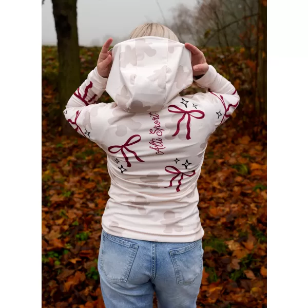  Premium-Weihnachts-Sweatshirt für Damen ALTISPORT VOJ/ALWVN10MI01 CREMIG 