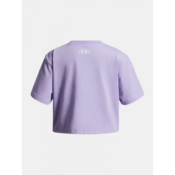  Mädchen-T-Shirt UNDER ARMOUR UA RIVAL SS 1389755-538 LILA 
