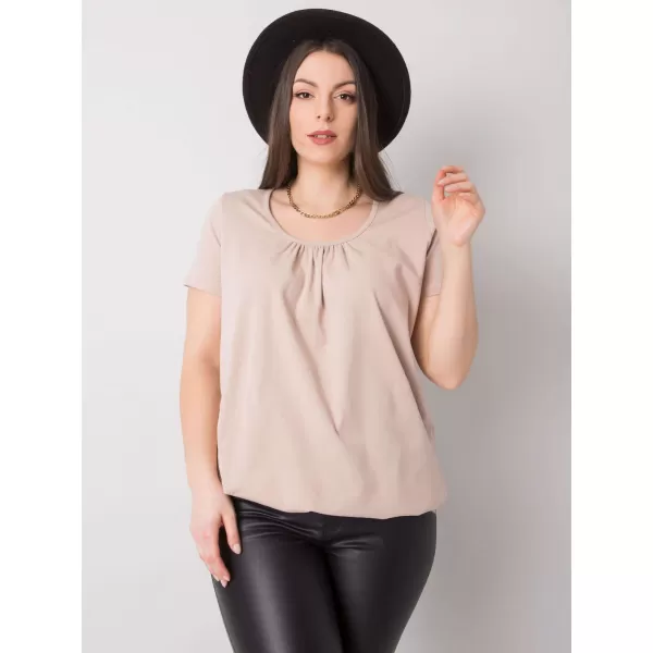  Damen-T-Shirt BASIC FEEL GOOD RV-TS-6320.85P BEIGE 
