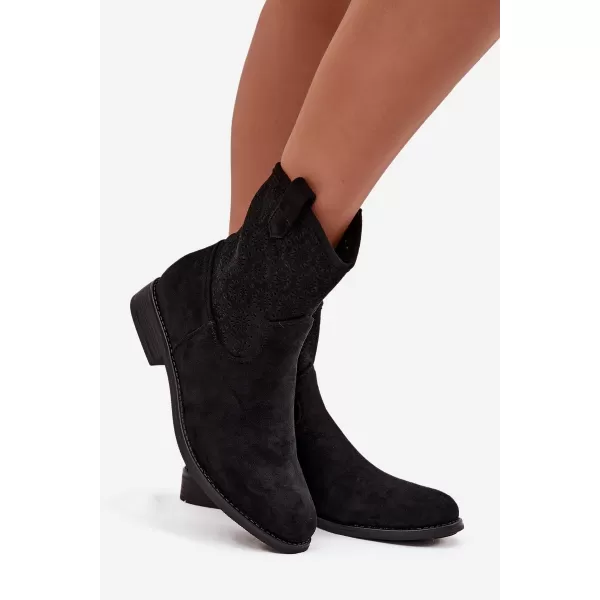  Damenschuhe S.BARSKI HY52-530 SCHWARZ 