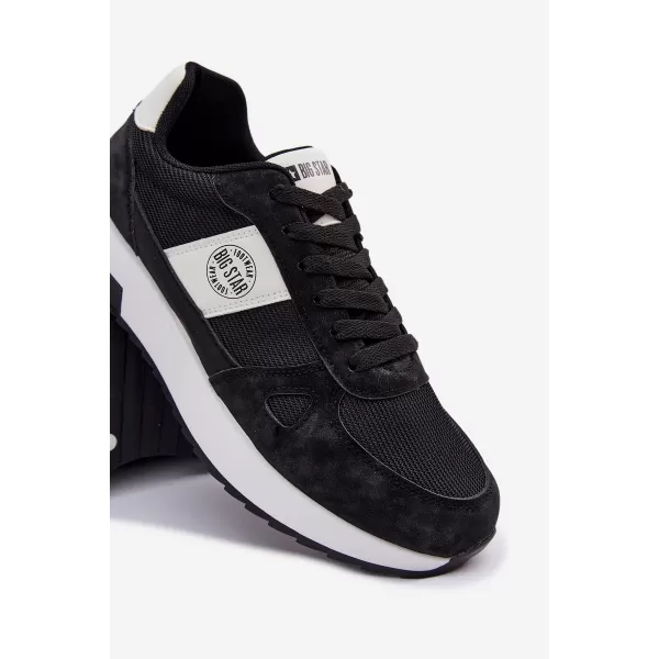  Herren-Sneaker BIG STAR TT174352 SCHWARZ Big Star Shoes 