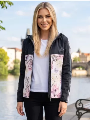 Premium-Softshelljacke für Damen ALTISPORT VOJ/ALW008JACK01 SCHWARZ