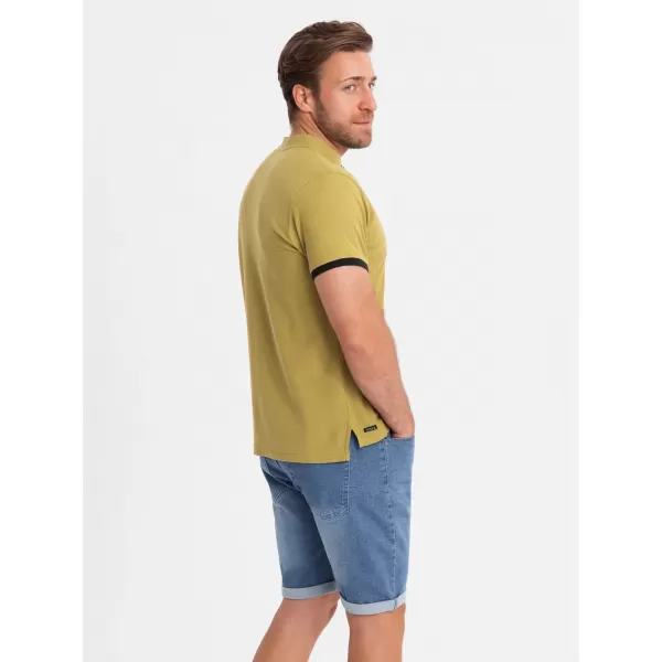  Herren-T-Shirt OMBRE OM-TSCT-0156 OLIVE 