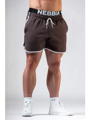 Sweatshorts HERO 295 BROWN Nebbia