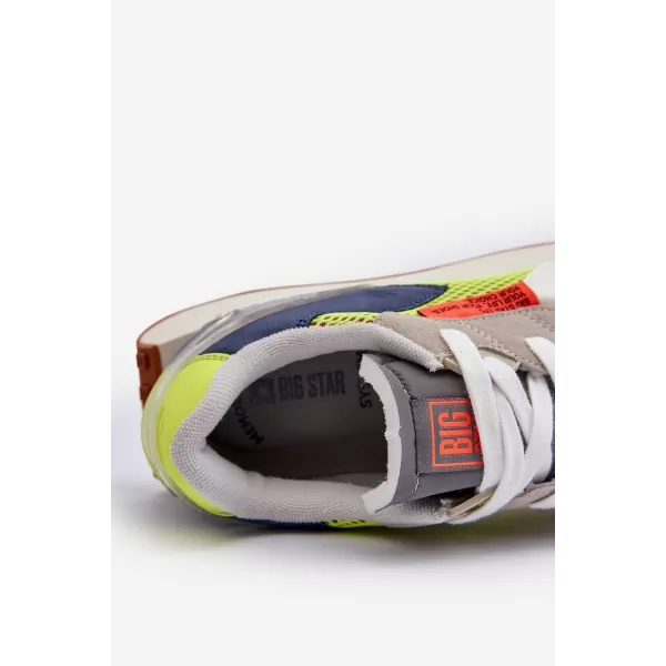  Herren-Sneaker BIG STAR NN174344 GRAU Big Star Shoes 