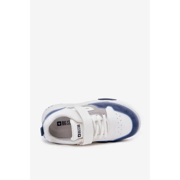  Kinderschuhe BIG STAR RR374052 WEISS/BLAU Big Star Shoes 