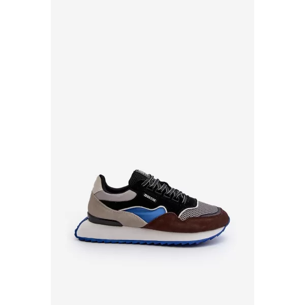  Herren-Sneaker BIG STAR NN174322 SCHWARZ Big Star Shoes 