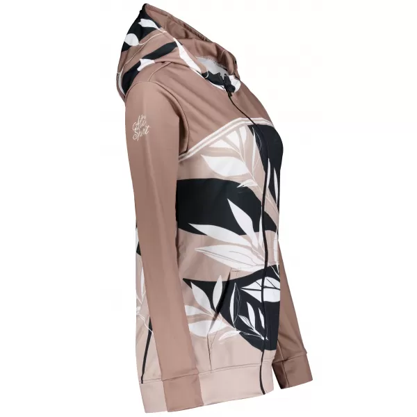  Hochwertiges Damen-Sweatshirt mit Reißverschluss ALTISPORT VOJ/ALW128MI02 KAFFEE 