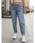 Damenhosen DSTREET UY2887 BLAU