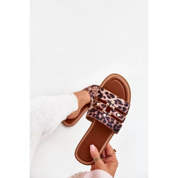  Damenhausschuhe BOTO NOROTI 37941 LEOPARD 