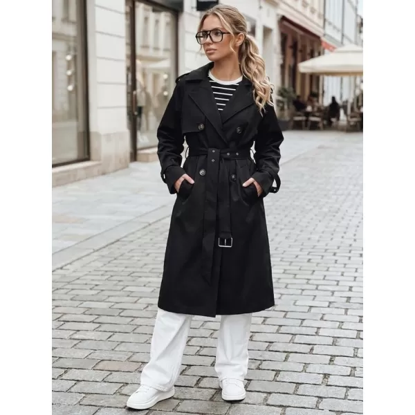  Damenmantel DSTREET TY5354 SCHWARZ 