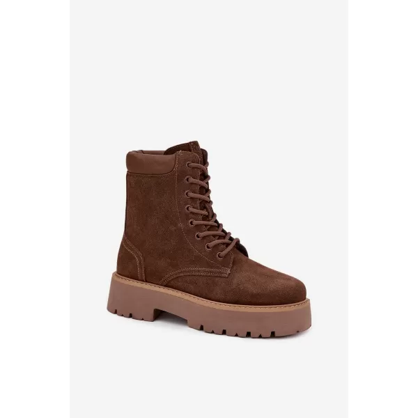  Damenschuhe BIG STAR SS274792 BRAUN/BEIGE Big Star Shoes 