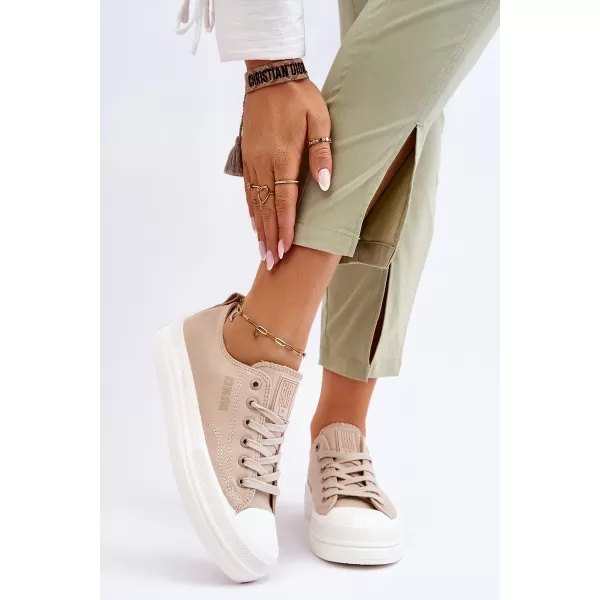  Damen-Sneaker BIG STAR LL274969 BEIGE Big Star Shoes 