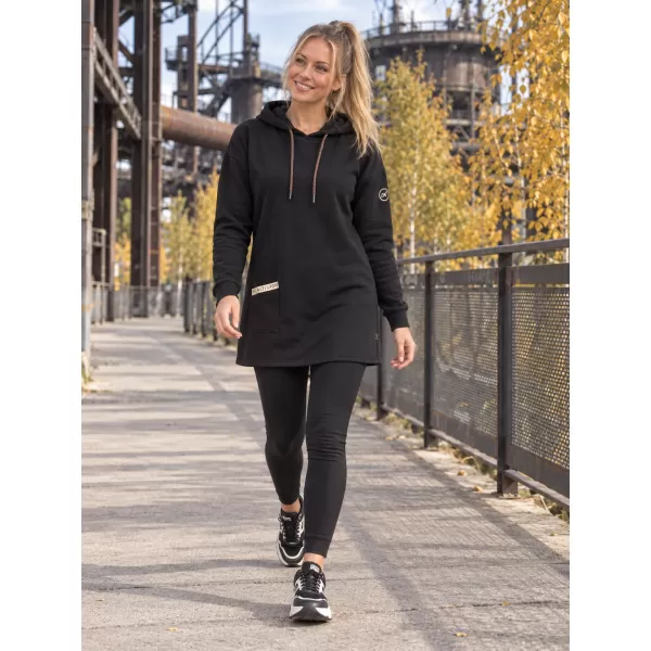  Damen-Sweatshirt ALTISPORT IVIE SCHWARZ 