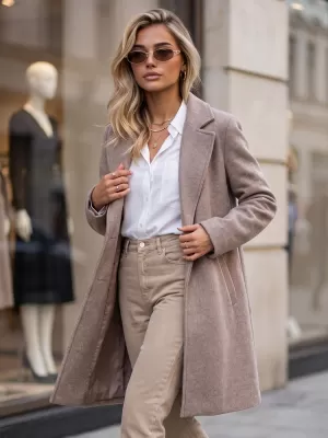 Damenmantel DSTREET NY0815 FANGO