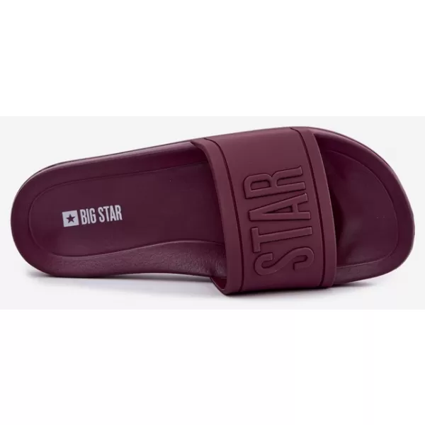  Damenhausschuhe BIG STAR SHOES UU274070 WEIN 