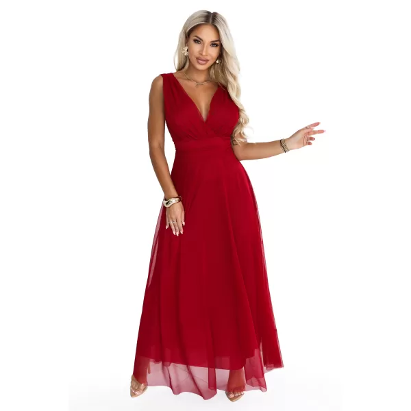  Kleid NUMOCO 687-2 HELLES BURGUNDERROT 