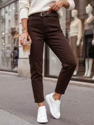 Damenhosen DSTREET UY3129 BRAUN
