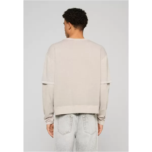  Herren-T-Shirt URBAN CLASSICS TB8410-01325 WOLKE 