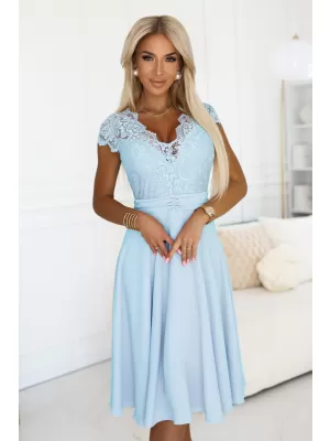 Kleid NUMOCO 381-8 AZURBLAU