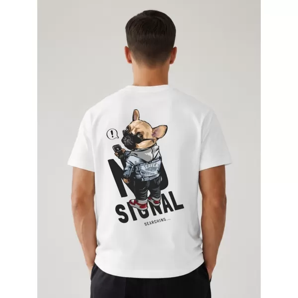  Herren-T-Shirt DSTREET NX4009R-WH-O WEIß 