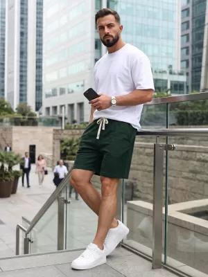 Herrenshorts DSTREET SX2634 GRÜN