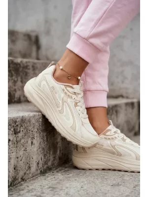 Damen-Sneaker BIG STAR SHOES TT274326 BEIGE
