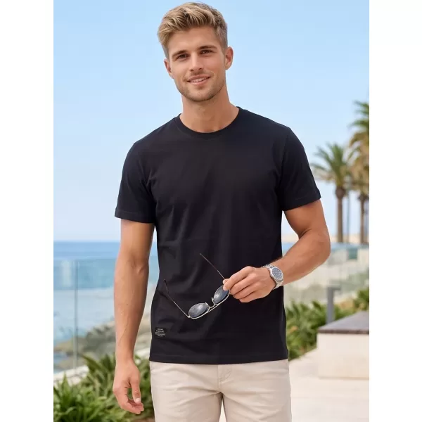  Herren-T-Shirt ALTISPORT NP/ALMST20001 SCHWARZER OPAL 