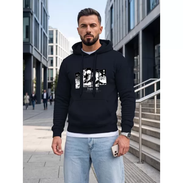  Herren-Sweatshirt DSTREET NX5146BX-25-09 DUNKELBLAU 