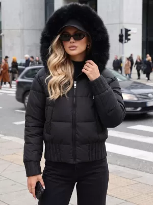 Damenjacke DSTREET TY5828 SCHWARZ