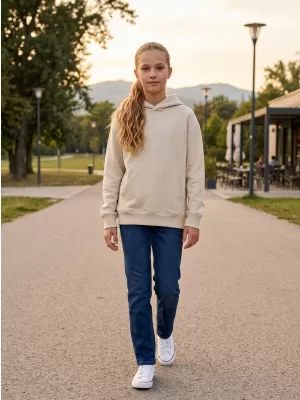 Kinder-Sweatshirt MALFINI CHILL 423 MANDEL