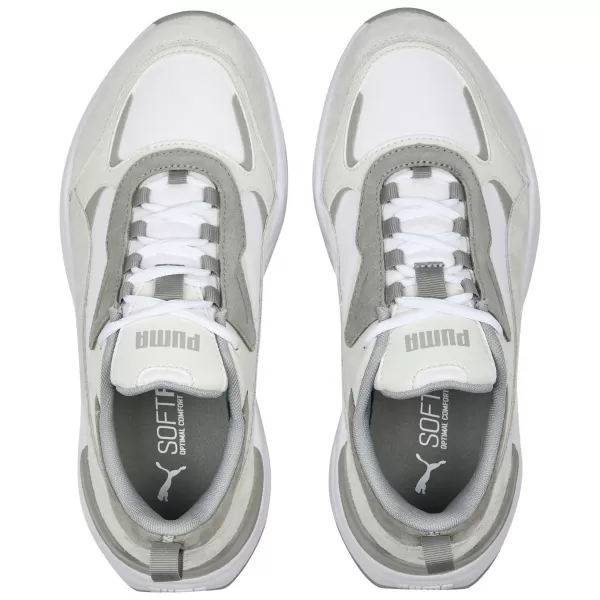  Damen-Sneaker PUMA CASSIA MIX 391959-02 WEIß/GRAU/MATT HELLGRAU 