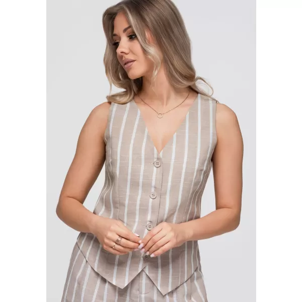  Damenmantel OMBRE OW-VE-E0008 BEIGE 