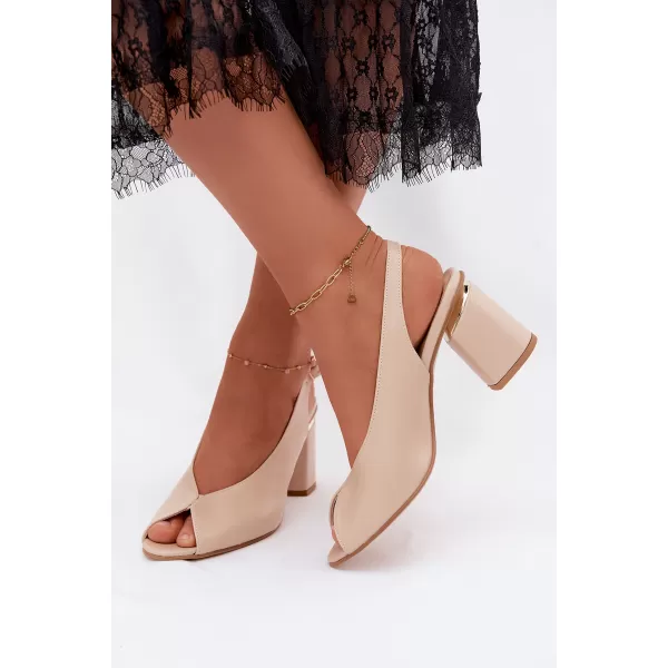  Damensandalen ZAZOO 1085 BEIGE 
