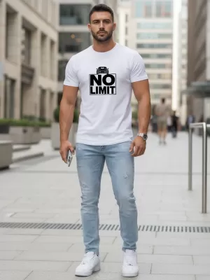 Herren-T-Shirt DSTREET NX0129R-WH WEIß